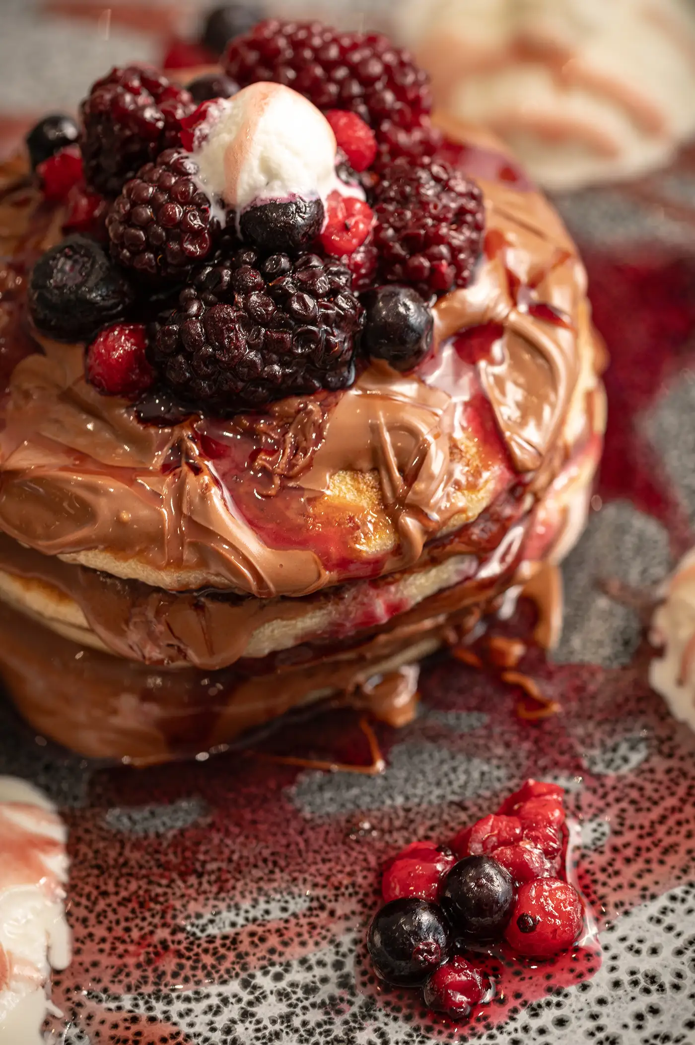 Πανκέικ – Φρούτα του δάσους